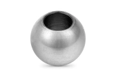 Poniklovaná mosadzná guľôčka 3/16 (4,76 mm) s otvorom 2,0 mm , 100 ks.