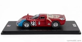 Spark-model Alfa romeo T33.2 Team Autodelta Spa N 23 24h Daytona 1968 Mario Andretti - Lucien Bianchi 1:43 Červená Modrá
