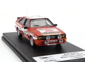 Trofeu Audi Quattro (night Version) N 46 Rally Montecarlo 1982 Henry Cochin - Morin 1:43 Červená Bílá