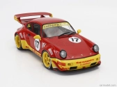 Solido Porsche 911 964 Rwb N 17 Body Kit Maty's Idlers Racing 1994 1:18 Červeno-žltá