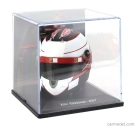 BAZAR – Edicola Helmet F1  Prilba Helmet Kimi Raikkonen F2007 Team Ferrari, majster sveta sezóny 2007, mierka 1:5, čierna, biela, červená