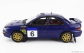 Sun-star Subaru Impreza 555 N 6 2nd Rally Hong Kong Beijijng 1994 R.burns - R.reid 1:18 Blue
