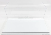 Atlantic Vetrina display box Molhouse Base In Pelle Bianca - Leather Base White - Lungh.lenght Cm 51 X Largh.width Cm 24 X Alt.height Cm 19 (altezza Interna 15.3 Cm ) 1:12 Plastový Displej