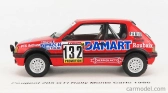 Spark-model Peugeot 205 1.6 Gti N 132 Rally Montecarlo 1986 Francois Delecour - Anne Chantal Pauwels 1:43 Červená
