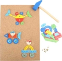 Drevená hra Small Foot Creative Hammering Game