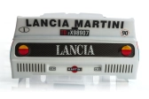 Karoséria lakovaná, Lancial 037 EVO2 Martini, nálepky, príslušenstvo (200mm)