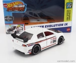 Mattel hot wheels Mitsubishi Lancer Evolution Ix N 06 Racing 2007 1:43 Biela