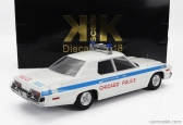 Dodge Monaco Chicago Police 1974 v mierke 1:18 biela svetlomodrá
