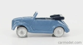 Officina-942 Fiat 500a Cabriolet Carrozzeria Montescani 1939 1:76 Svetlomodrá