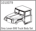 HBP240167 - (1010079) Grey Lexan 6X6 Truck Body Set