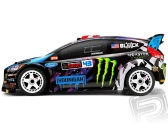 Micro RS4 Ford Fiesta RTR s 2,4GHz RC súpravou, auto. Ken Block RX43