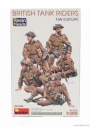 Miniart Figures Soldier Military British Tank Riders 1:35 /