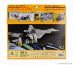 Italeri Lockheed martin F-22a Raptor Vojenské lietadlo 1990 1:72 /