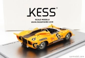 Kess-model Ferrari 350 P4 Spider Can-am S/n0858 Team Gunston N 6 Winner 3h Cape Town 1968 P.hawkins 1:43 Žlutě Hnědá