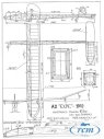 EXPE  historický větroň rozp. 1750 mm Classic models