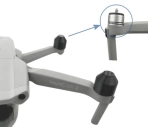 MAVIC AIR 2/2S - Ochranný kryt motorů (4ks) (černá)