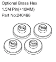 HBP240498 - Optional Brass Hex 1.5mm Pin ( +10MM )