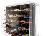 Atlantic Vetrina display box Espositore - Pre 42 Cars 1/64 Lungh.lenght Cm 61.0 X Largh.width Cm 12.0 X Alt.height Cm 47.0 (altezza Utile Tra I Ripiani Cm 8.0 Inner Height Among Shelves) 1:64 Plastic Display