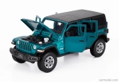 Tayumo Jeep Wrangler Sahara Hard-top 2012 1:32 Blue Black