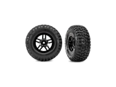 Traxxas kolo 2.2/3.0", disk SCT Split-Spoke černý, pneu BFGoodrich Mud-Terrain T/A KM2 (2) (2WD p)