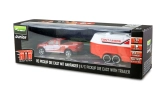 Amewi RC pickup na diaľkové ovládanie s prívesom pre kone 1:64