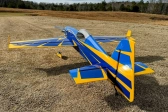 RC letadlo 88" Raven 2,24m, žlutá/modrá