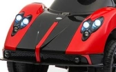 Siva dětské vozítko Pagani Zonda Cinque Roadster 4v1 červená