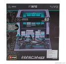Bburago Mercedes gp F1  W14 Eq Performance Diorama Garage Pit-stop Team Amg Petronas Motorsport N 63 Season 2023 George Russell With Crew Figure And Accessories 1:43 Černá Stříbrná Zelená
