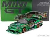 Mini-gt Nissan Silvia (s15) Lb Super Silhouette N 5 Fausto Racing Lhd 2024 1:64 Zelená