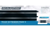 Rozšírenie trate SCALEXTRIC C8526 – Track Extension Pack 4 – Straights