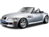 Bburago BMW M Roadster 1:18 strieborný