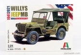 Italeri Jeep Willy Mb Us Army Soft-top 1942 1:24 /