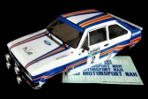 Lakovaná karoséria, Ford RS 1800 Rothmans, samolepky, príslušenstvo (200mm)
