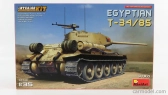 Miniart Kampfpanzer T-34/85 Tank vojenský egyptský 1944 1:35 /