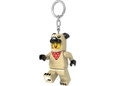 LEGO svietiaca kľúčenka – Mopslík