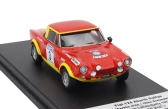 Trofeu Fiat 124 Abarth (night Version) N 3 3rd Rally 1000 Lakes 1974 Markku Alen - Ilkka Kivimaki 1:43 Červená Žlutá