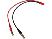 Nabíjecí kabel s banánky - JST baterie