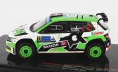 Ixo-models Škoda Fabia Rally2 Evo N 21 Rally Estland 2022 A.mikkelsen - T.eriksen 1:43 Zelená Biela Čierna
