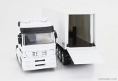 Newray Mercedes benz Actros 1857 Truck Cassonato 1998 1:43 Bílá