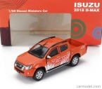 Bm-creations Isuzu D-max Pick-up Double Cabine 2018 1:64 Orange
