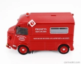 Edicola Citroen Type H Van Voiture De Secours Aux Asphyxies Et Blesses Hasičské auto 1968 1:43 Červená