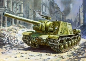 Zvezda samohybné dělo ISU-122 (1:35)