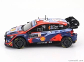 Ixo-models Hyundai I20 N Rally1 Team Shell Mobis Wrt N 4 8. rally Montecarlo 2023 Lappi Esapekka - Janne Ferm 1:43 2 Tones Blue Red