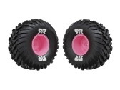 Arrma koleso s pneumatikou dBoots Cut Chevron MT, ružový disk (2)