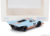 Norev Porsche 917k 4.5l Team John Wyer Automotive Engineering Ltd Gulf N 20 24h Le Mans 1970 Jo Siffert - Brian Redmann 1:43 Svetlo modrá oranžová