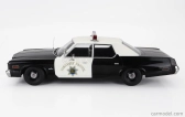 Dodge Monaco California Highway Patrol 1974 1:18 čierna biela