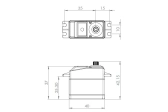 HV1250 (0,054s/60°, 11,0 kg.cm)