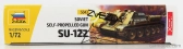 Zvezda Uztm Su-122 Vojenský tank 1944 1:72 /