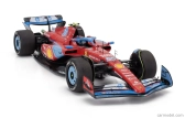 Bbr-models Ferrari F1  Sf-24 Team Scuderia Ferrari N 55 5th Miami Gp 2024 Carlos Sainz - Polifoam Packaging 1:18 Červená Černá Světle Modrá