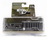 Greenlight Ford usa F-150 Pick-up Lariat 4x4 2020 so skleneným displejom Príves 1:64 sivý